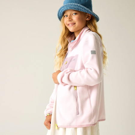 Hanorac copii Regatta Junior Frankie F/Z Pink Haze