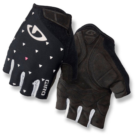 Mănuși de ciclism Giro JagEtte negru/alb BlackSharktooth