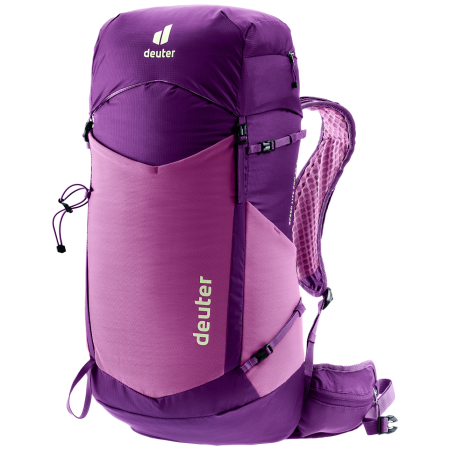 Rucsac turistic femei Deuter Speed Lite Pro 28 SL roz/violet lotus-mystic