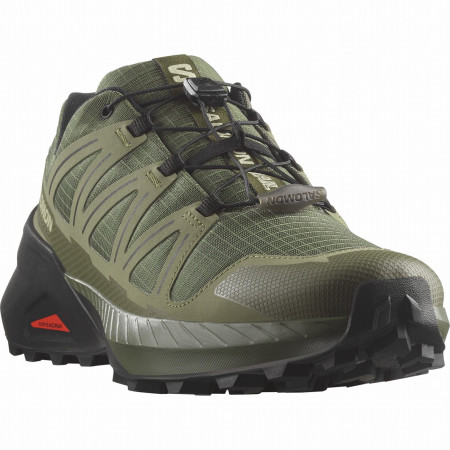 Încălțăminte bărbați Salomon Speedcross Peak verde Olive Night / Deep Lichen Green / Black
