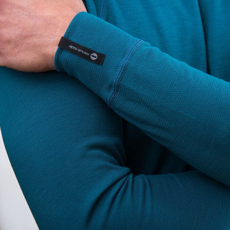 Tricou bărbați Sensor Double Face mân. lungă safir