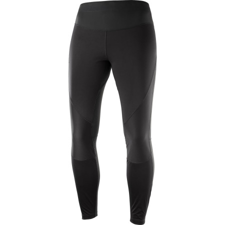Pantaloni femei Salomon Agile Softshell Tight negru