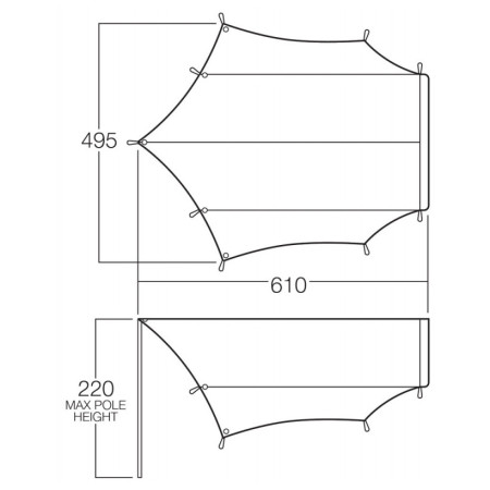 Folie Vango Family Shelter