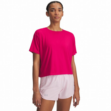 Tricou femei Under Armour Motion SS roz Shaded Fuchsia / / White