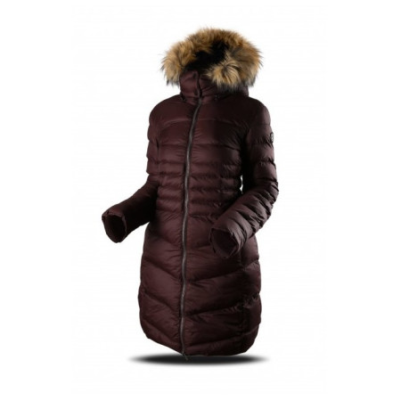 Geacă lungă femei Trimm Dora roșu dark bordo