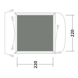 Covor pentru cort Outwell Cozy Carpet Daytona Air / Pine Hills