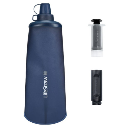Sticlă cu filtru LifeStraw Peak Squeeze Bottle 1L