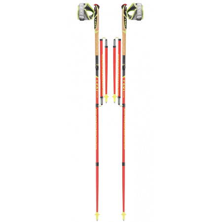 Bețe Trail Running Leki Micro Trail Pro (2019) roșu NeonredDarkedGreyWhiteNeonyellow