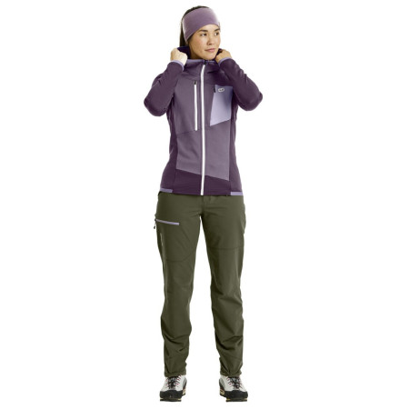 Hanorac femei Ortovox Fleece Grid Hoody W