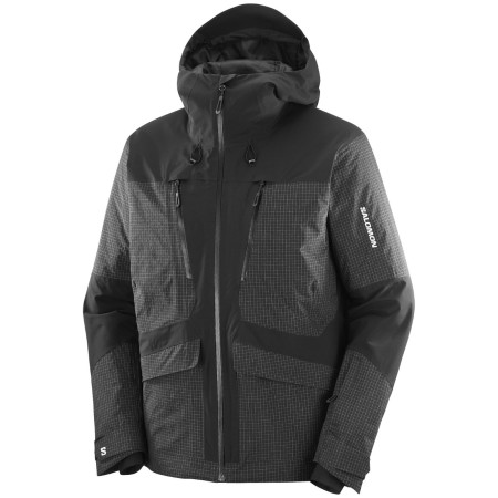 Geacă bărbați Salomon Spark Jacket M negru DEEP BLACK