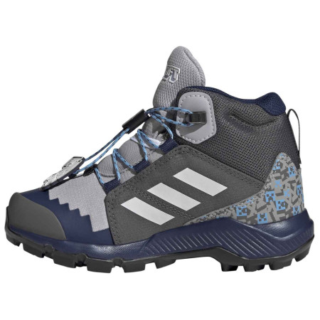Încălțăminte copii Adidas Terrex Mid Gtx Minecraft gri Glogry/Greone/Grefiv