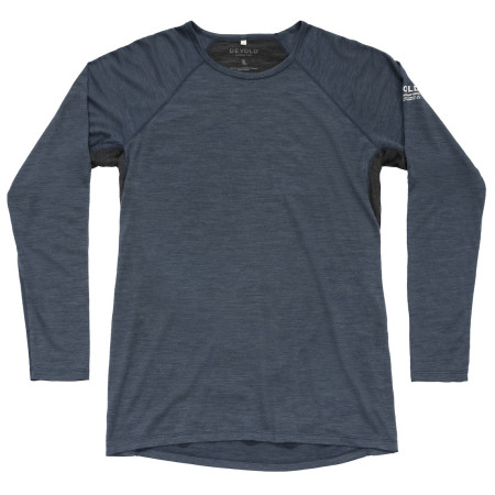 Tricou termic bărbați Devold Endurance Merino 130 Shirt Man albastru închis Night