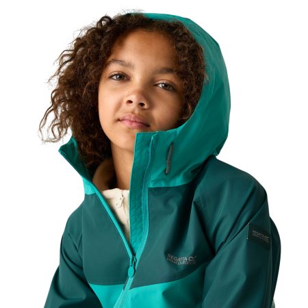 Geacă copii Regatta Hanleigh Turquoise/Mediterranea