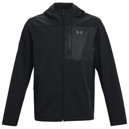 Geacă bărbați Under Armour CGI Shield 2.0 Hooded negru
