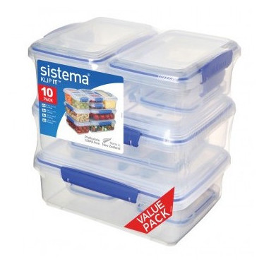 Cutie pentru mâncare Sistema Ten Pack Sw Transparent