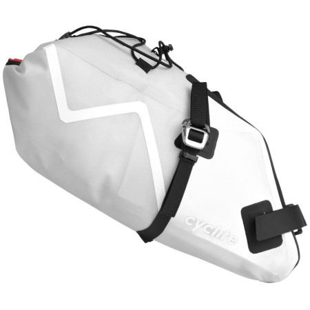 Geantă sub șa Cyclite Saddle Bag Small / 02 gri deschis light grey