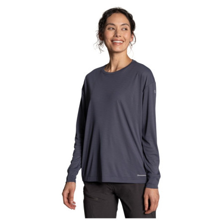 Tricou femei Craghoppers NosiLife SolarShield+ Long Sleeved T-Shirt