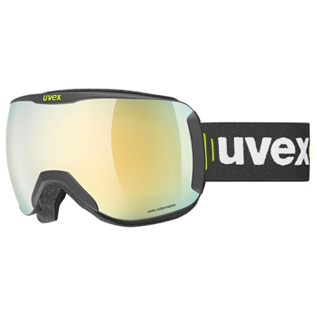 Ochelari de schi Uvex Downhill 2100 CV Race negru BLACK SL/GOLD-GREEN S2