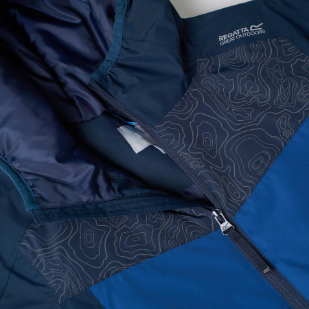 Geacă de iarnă copii Regatta Illuma Reflective Jacket Navy/Aviator Blue