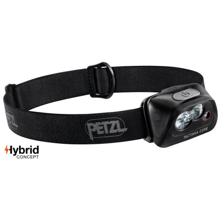 Lanternă frontală Petzl Tactikka Core 350 lm negru