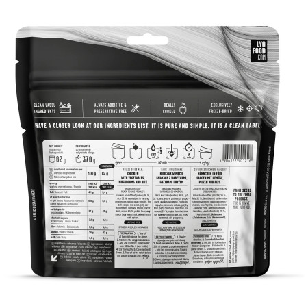 Mâncare deshitradată Lyo food Five-Spice Chicken 370g