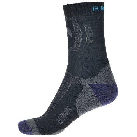 Č�osete Elbrus Kabru gri BLACK/DARK GREY/NAVY/TURQUISE