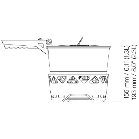 Set pentru gătit Primus PrimeTech Stove Set II 1.3L