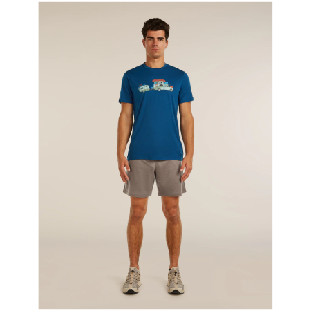 Tricou funcțional bărbați Icebreaker Men Merino 150 Tech Lite SS Tee Transportage