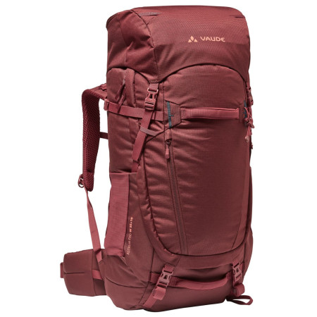 Rucsac turistic femei Vaude Women's Astrum EVO 55+10 roșu închis
