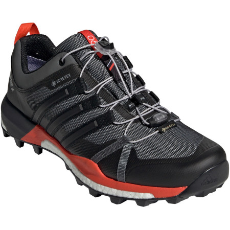 Încălțăminte bărbați Adidas Terrex Skychaser GTX negru/portocaliu