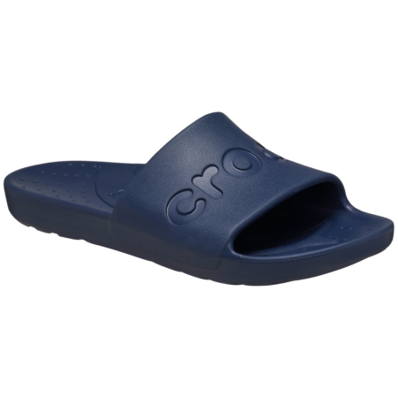 Papuci Crocs Slide albastru închis Navy
