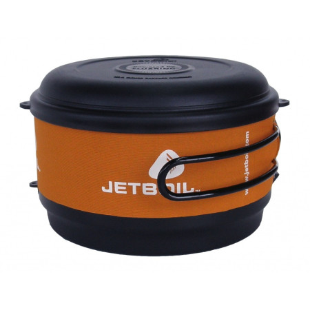 Hrnec Jet Boil 1,5 l Fluxring Cooking Pot portocaliu/negru