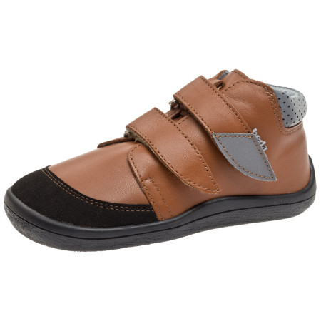 Încălțăminte barefoot pentru copii Beda Bruno Brown maro Brown