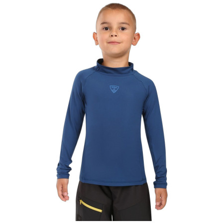 Tricou funcțional copii Kilpi Willie-J DBL albastru închis DBL