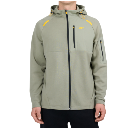 Hanorac funcțional bărbați 4F Sweatshirt M2730 khaki Khaki