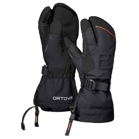Mănuși de schi bărbați Ortovox Freeride 3 Finger Glove negru