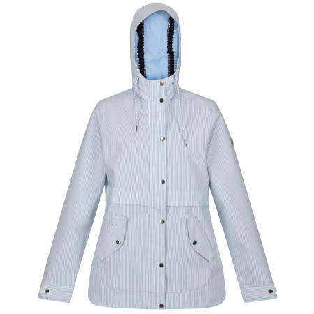Geacă femei Regatta Bayla albastru deschis Powder Blue Ticking Stripe