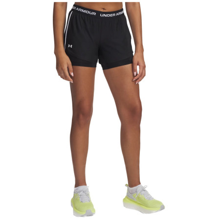Pantaloni scurți femei Under Armour Tech Play Up 2in1 Shorts negru