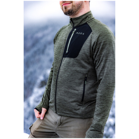 Hanorac bărbați MOOA Nyore Grid 220