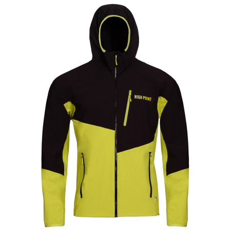 Geacă bărbați High Point Versa 2.0 Hoody Jacket verde/negru Bright Green/Black