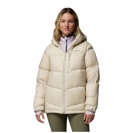 Geacă de iarnă femei Columbia Cloudview Down Hooded Jacket bej Dark Stone