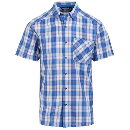 Cămașă bărbați Regatta Mindano IX alb/albastru Wht/OlymBlCh