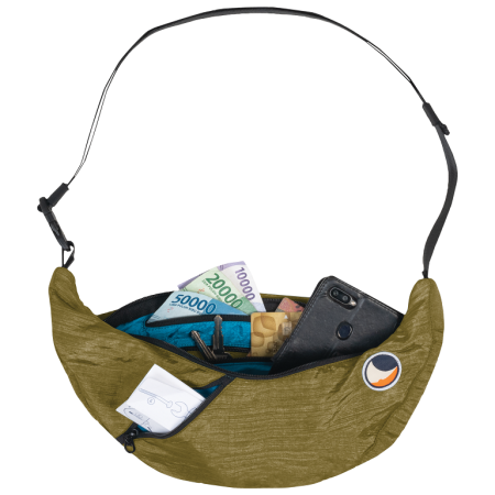 Borsetă Ticket to the moon Upcycled Sling Bag Premium