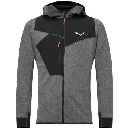 Hanorac bărbați Salewa Puez 2 Dry M L/S Hood Fz Tee