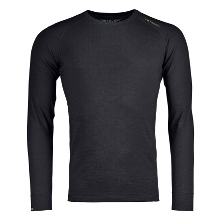Tricou funcțional bărbați Ortovox 145 Ultra Long Sleeve M negru