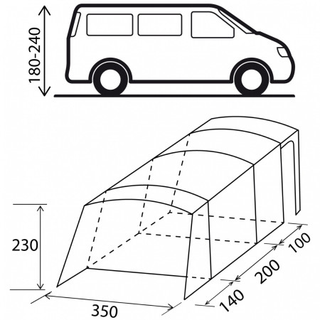 Cort frontal Brunner Advantourer