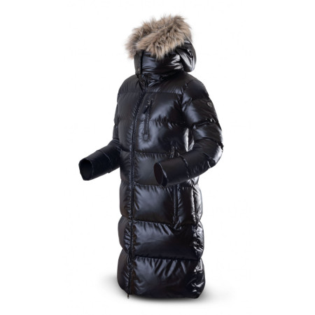 Geacă lungă de iarnă femei Trimm Lustic Lux negru