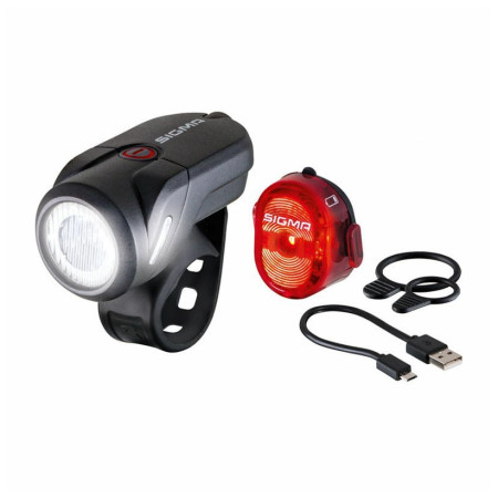 Lumină față / spate Sigma Aura 35 USB + Nugget II.