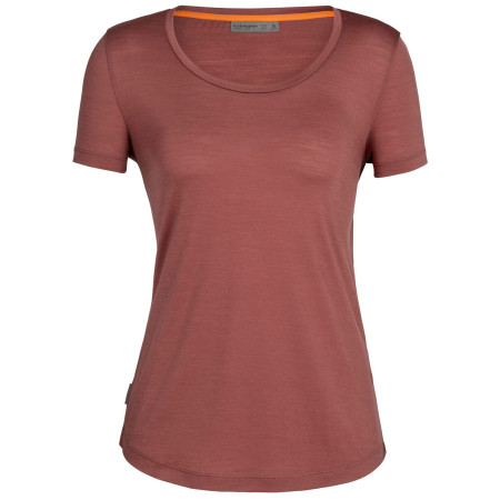 Tricou femei Icebreaker Women Sphere II SS Scoop Tee roșu