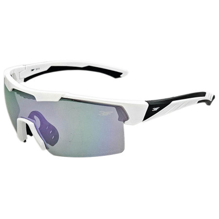 Ochelari de soare copii 3F Hornet alb/verde 3013 white/green